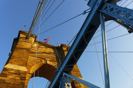 more of Roebling bridge
