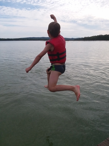 Jumping like a superhero