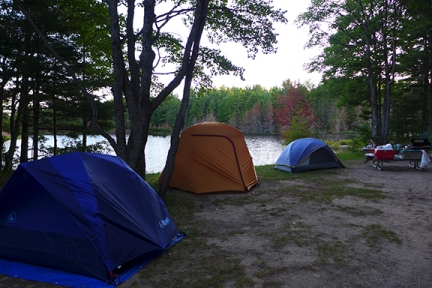 Our cozy campsite