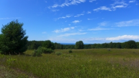 Lake Michigan view at E. Johnston preserve